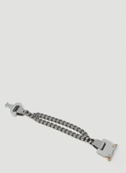 1017 ALYX 9SM Rollercoaster Twin Chain Bracelet