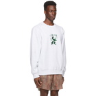 Stussy Grey Embroidered Regal Sweatshirt