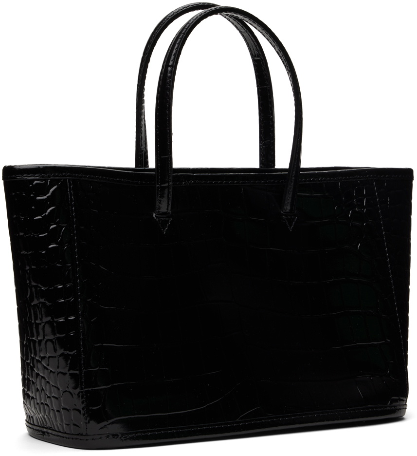 ★NOTHING WRITTEN★ Ain croco tote bag (Black) e4c8fb26ada69e1e49c525a514b79b
