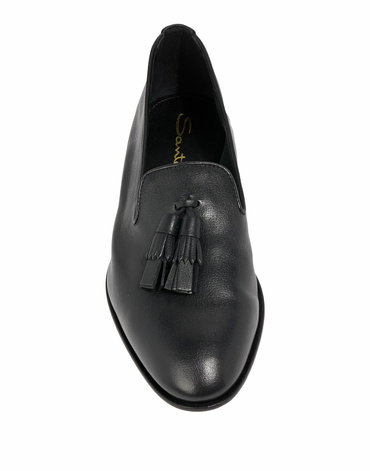 Santoni Womens Loafers in Black