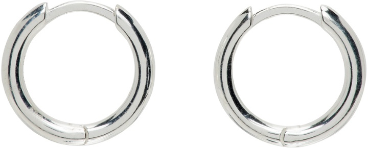 Photo: Hatton Labs Silver Small Hoop Earrings