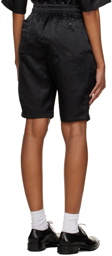 NEEDLES Black String Cowboy Shorts