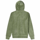 Polo Ralph Lauren Men's Cord Zip Hoody in Cargo Green