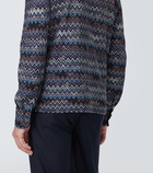 Missoni Zig Zag cotton-blend shirt