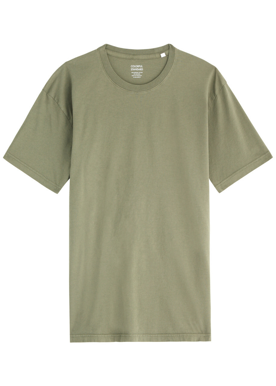 Colorful Standard Cotton T-shirt Khaki