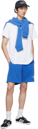 Sporty & Rich Blue Wellness Studio Gym Shorts