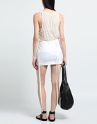 Ann Demeulemeester Womens Mini skirt in White