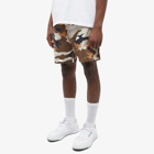 Wood Wood Men's Alfred Ripstop Short in Camo All Over Print