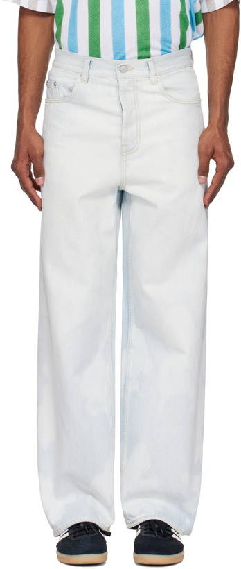 Photo: le PÈRE Blue Wide Leg Jeans