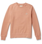 Nudie Jeans - Melvin Logo-Appliquéd Loopback Cotton-Jersey Sweatshirt - Pink
