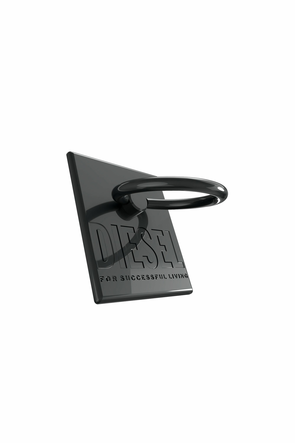 Diesel Universal phone ring rectangle - Ring stands - Unisex - Black