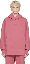 Acne Studios Pink Organic Cotton Hoodie