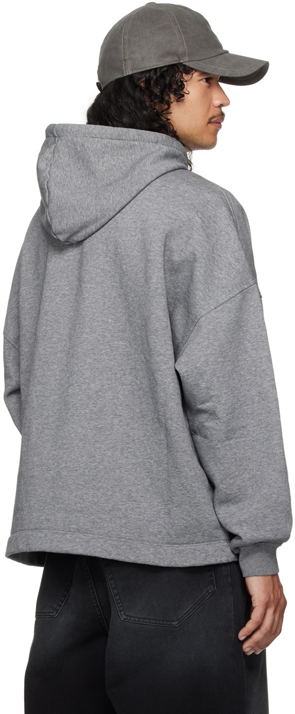 SKIMS Gray Fleece Lounge Oversized Hoodie SKIMS