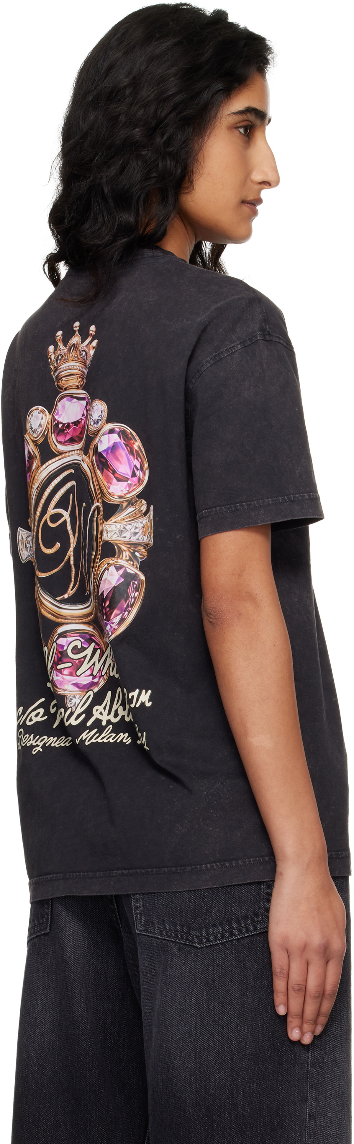 Off-White Black Royal Jewels T-shirt