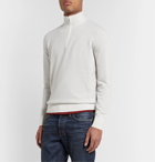 Loro Piana - Roadster Cashmere Half-Zip Sweater - White