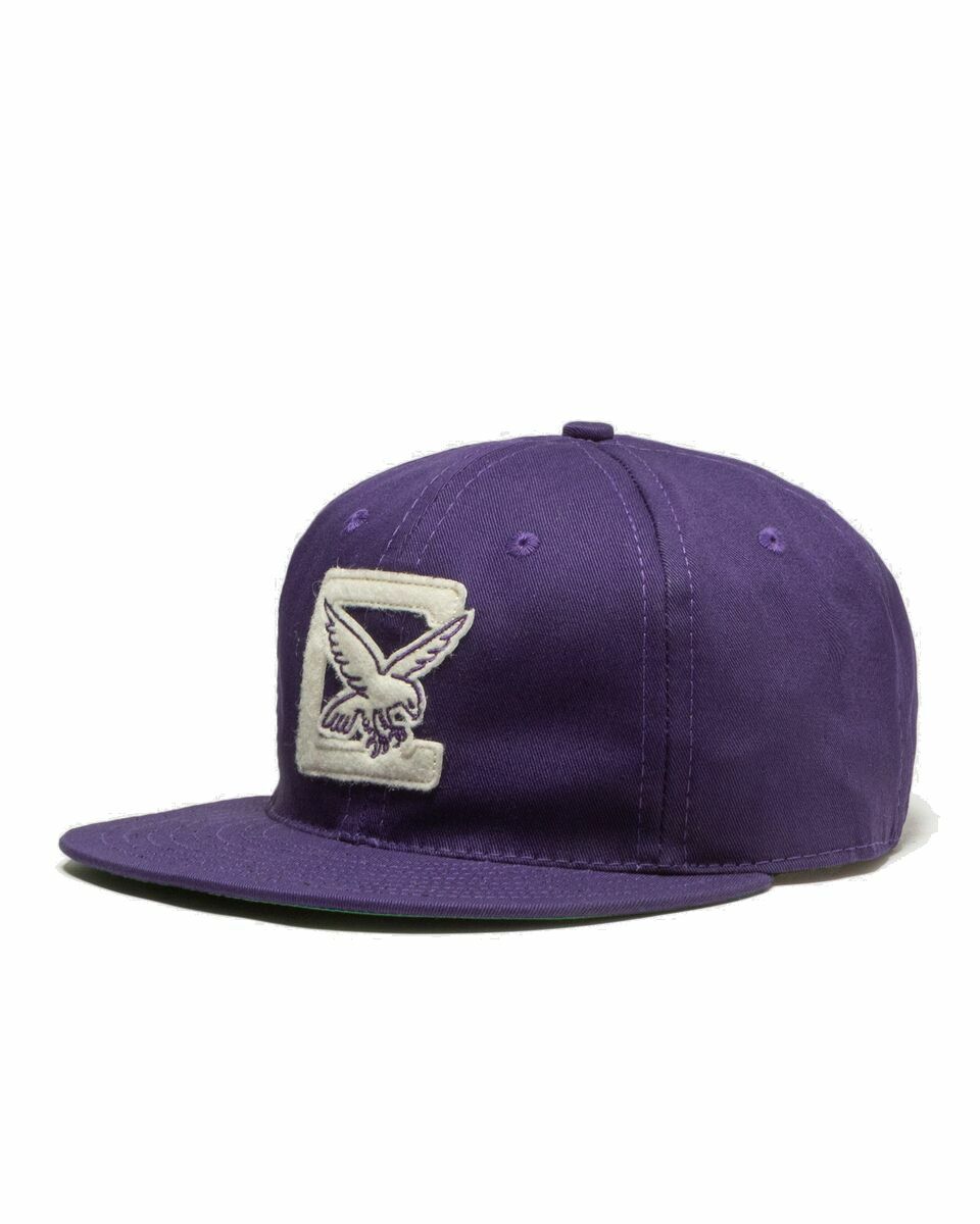 Photo: Ebbets Field Flannels Cleveland Falcons 1936 Vintage Ballcap Purple - Mens - Caps