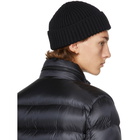 Moncler Black Wool Beanie