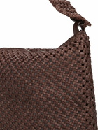 ST.AGNI Macramé Woven Leather Shoulder Bag