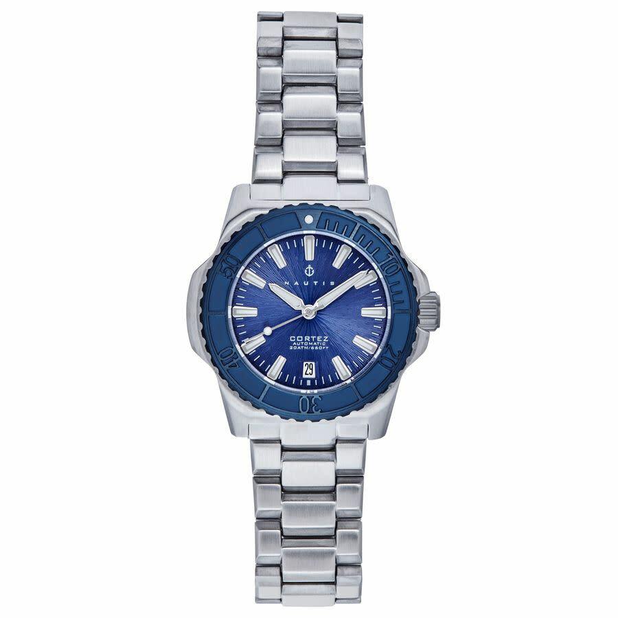 Nautis Cortez Blue Dial Mens Watch NAUN102-4