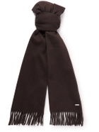 Loro Piana - Fringed Brushed Cashmere Scarf