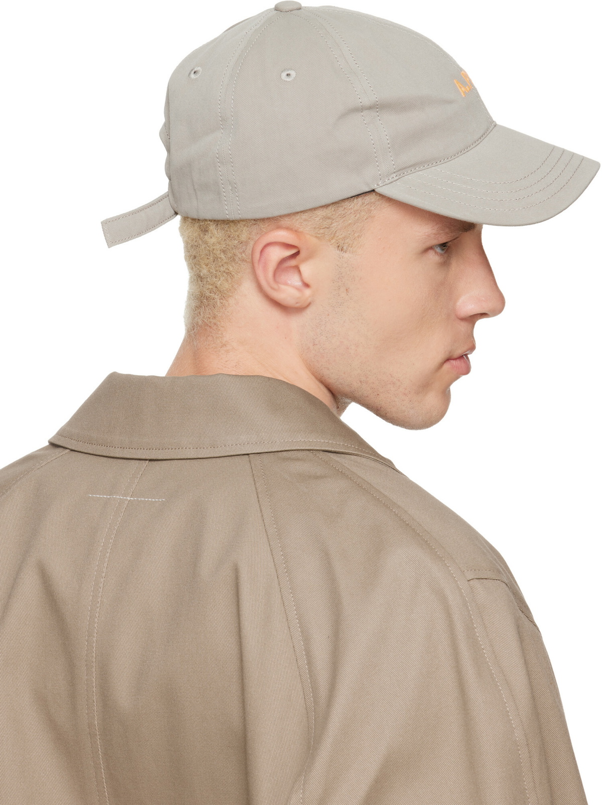 A.P.C. Gray Charlie Cap