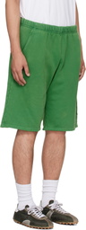 Les Tien Green Heavyweight Utility Shorts