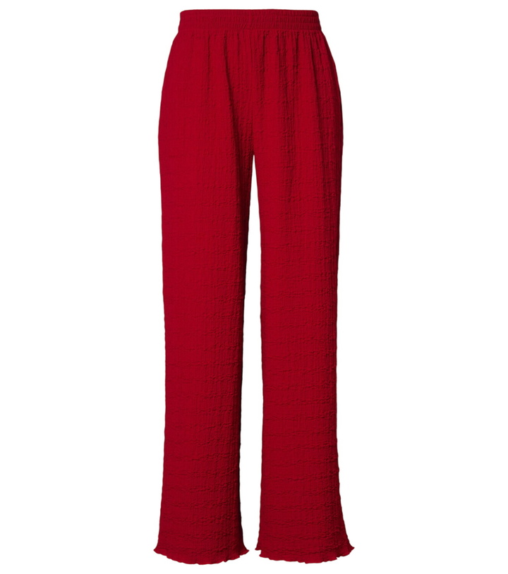 Photo: Jade Swim Mika seersucker wide-leg pants