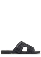 Castañer Philipa Raffia Sandals Black
