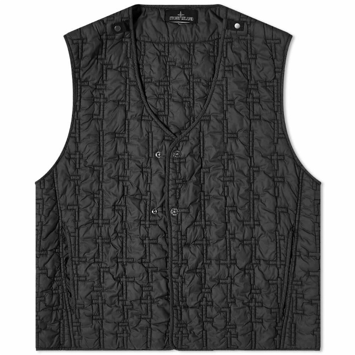 Photo: Stone Island Shadow Project Men's Liner Gilet in Black