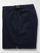 Orlebar Brown - Bulldog Slim-Fit Stretch-Cotton Twill Shorts - Blue