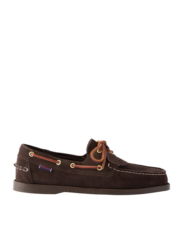 Photo: Sebago - Portland Artisan Suede Boat Shoes - Brown