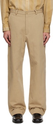colbo Tan Chinos Trousers
