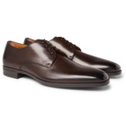 Hugo Boss - Kensington Leather Derby Shoes - Men - Dark brown