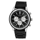 Porsamo Bleu Logan Chronograph Quartz Black Dial Mens Watch 1451DLOR
