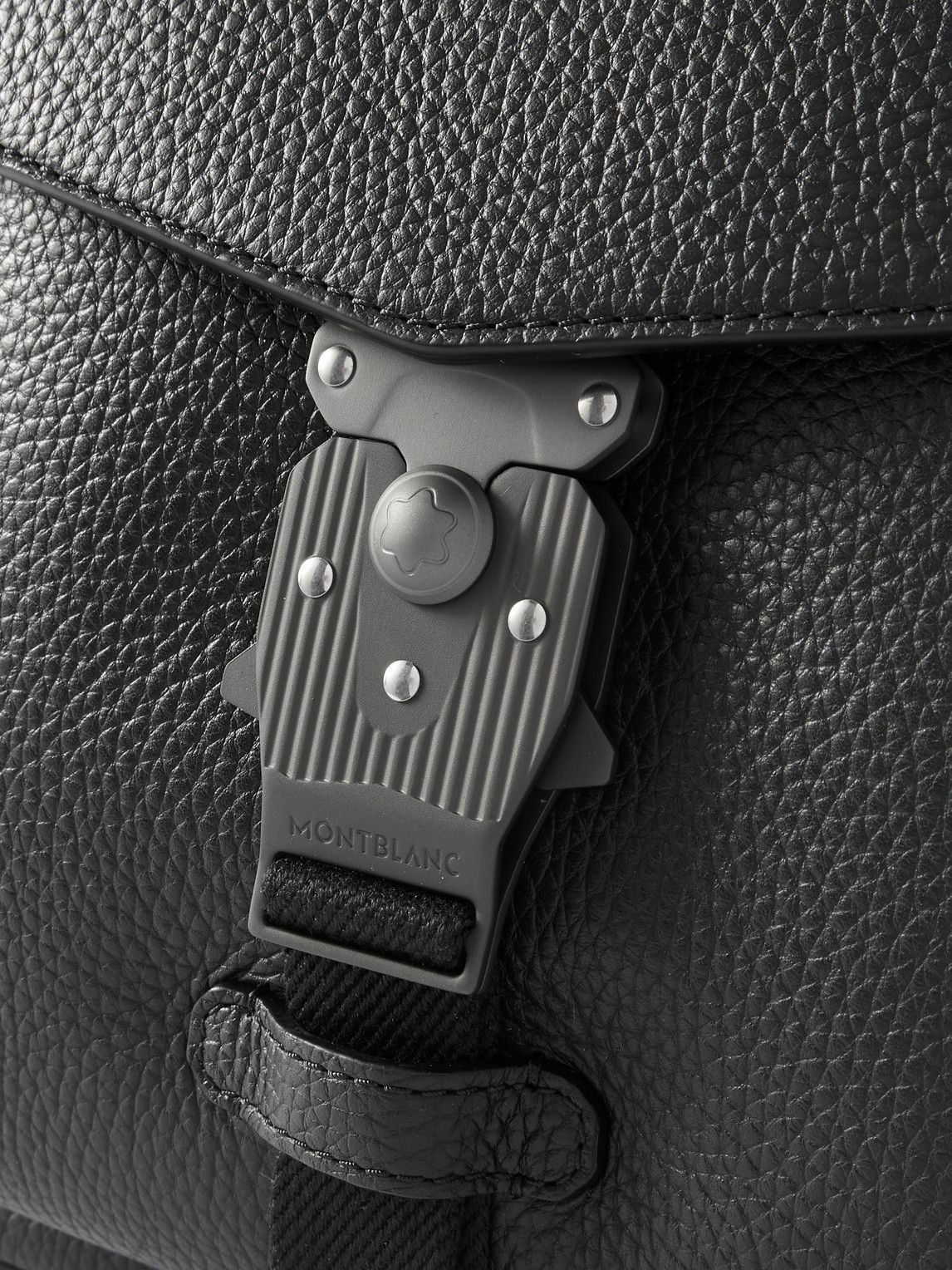 Montblanc - M-Lock 4810 Full-Grain Leather Backpack
