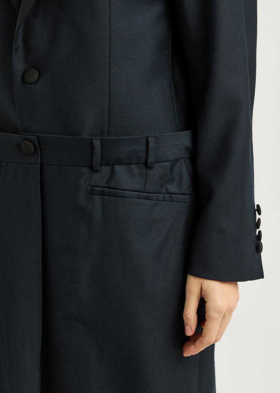 Bettter Lee Wool Coat Navy