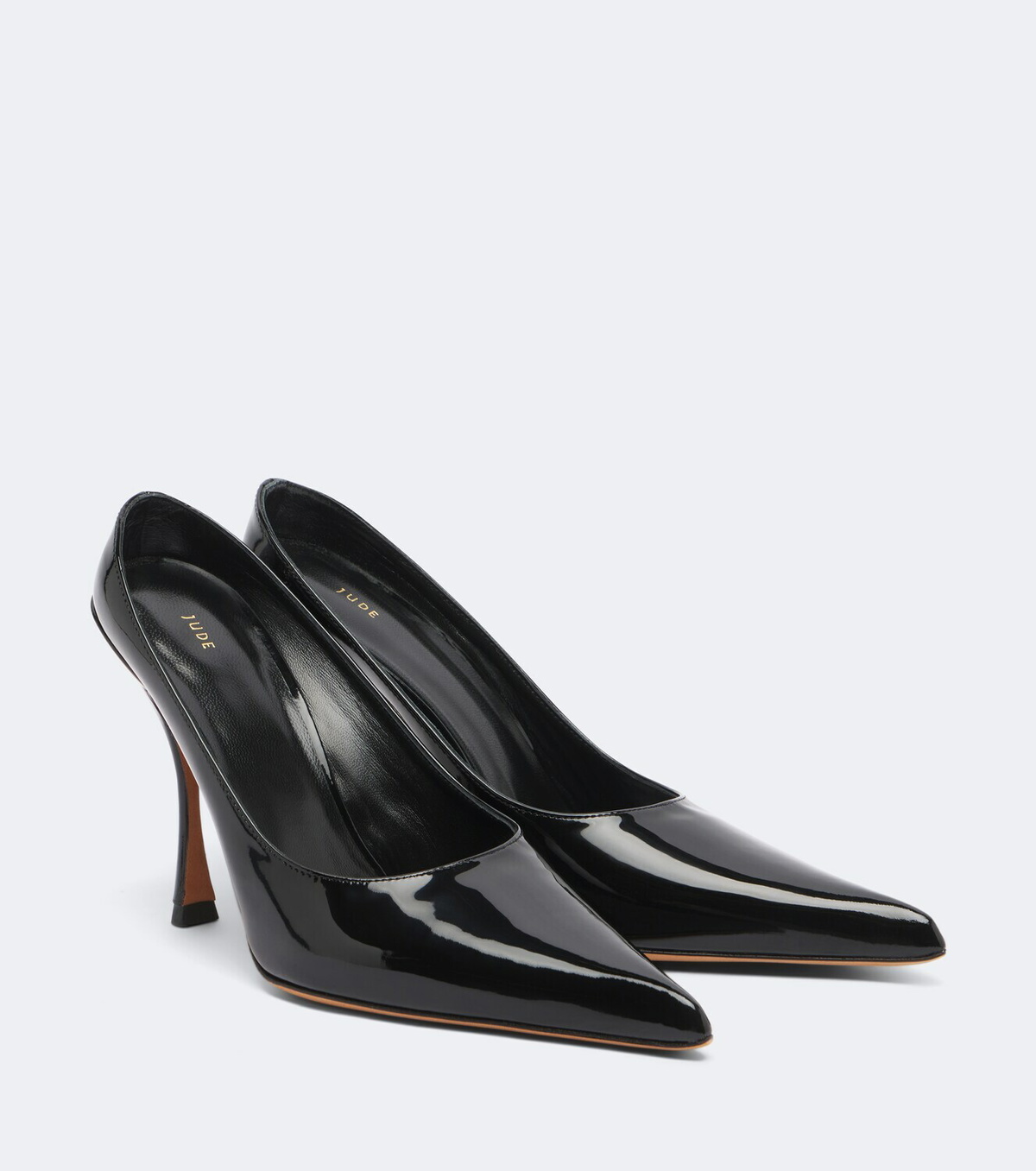 JUDE Strike patent leather mules