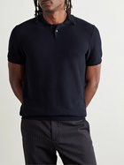 A.P.C. - Jay Slim-Fit Piqué Polo Shirt - Blue