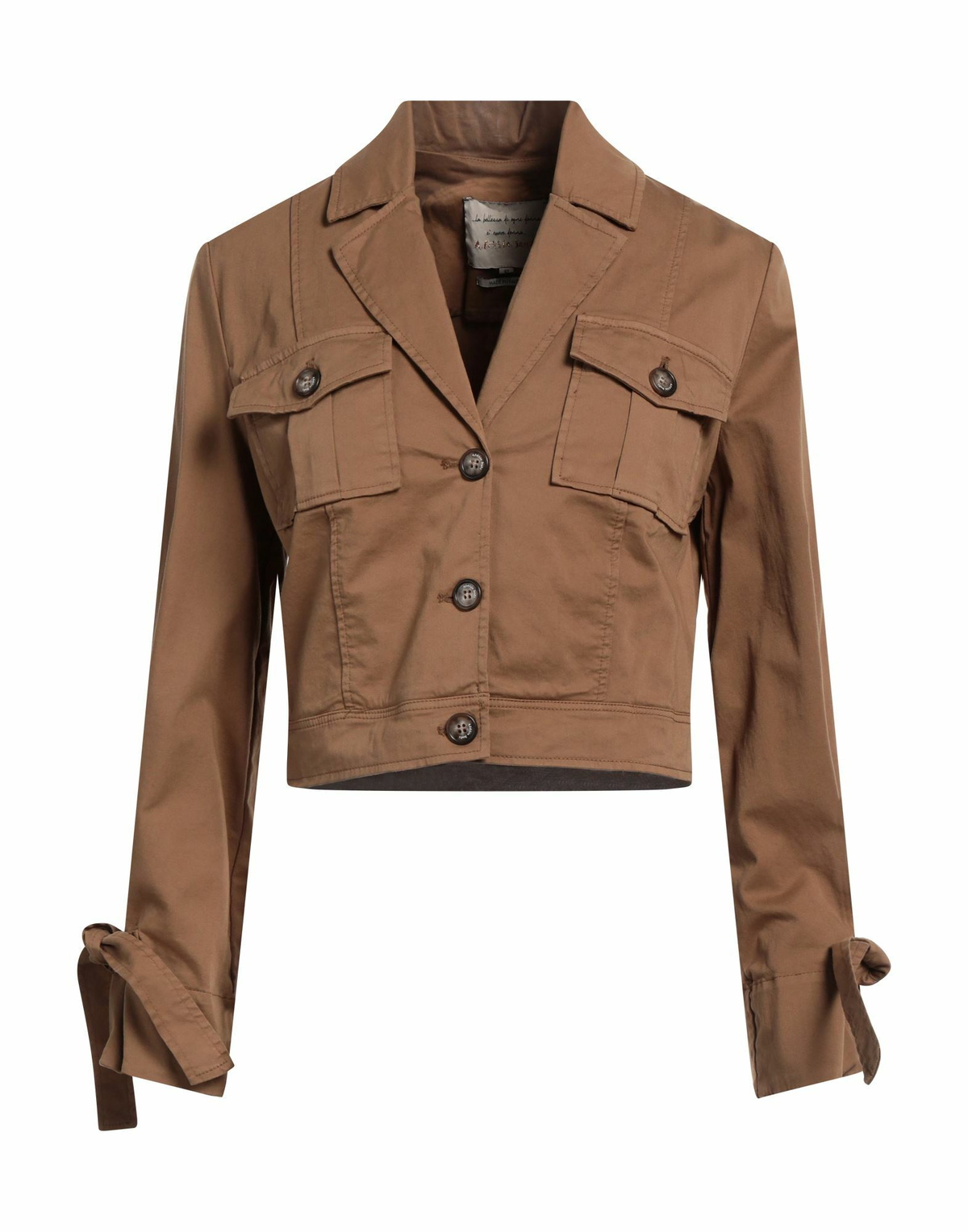 Alessia Santi Womens Jacket in Brown