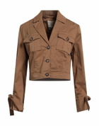 Alessia Santi Womens Jacket in Brown