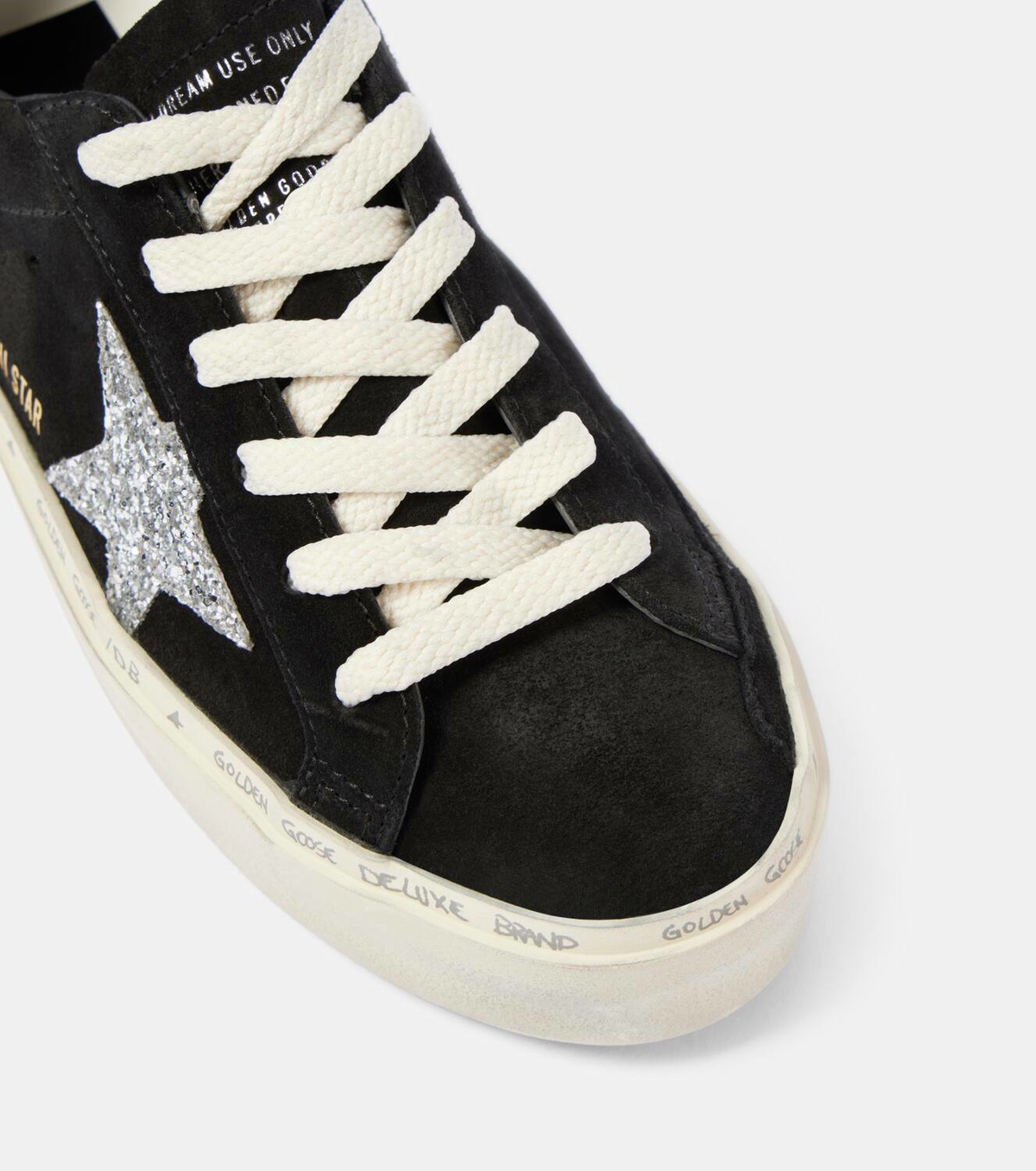 Golden Goose Hi Star glitter suede sneakers Golden Goose