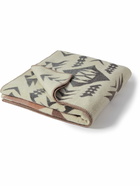 Pendleton - Agate Virgin Wool-Blend Jacquard Beach Blanket