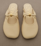 Loewe Pebble Soft leather mules