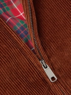 Baracuta - G9 AF Cotton-Corduroy Harrington Jacket - Brown