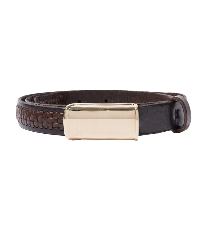 Photo: Brunello Cucinelli Leather belt