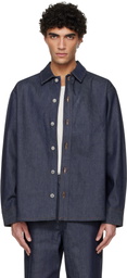 A.P.C. Navy Japanese Denim Jacket