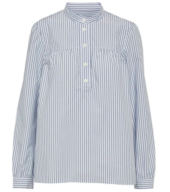 Photo: A.P.C. Loula striped cotton blouse