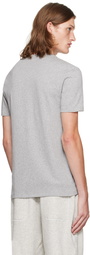 TOM FORD Gray V-Neck T-Shirt