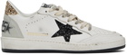 Golden Goose Off-White Ball Star Sneakers