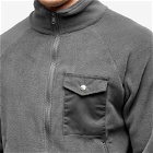 Battenwear Men's Warm Up Fleece Jacket in Grey